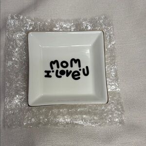 Ceramic Jewelry or Trinket Dish For Mom-NIB
